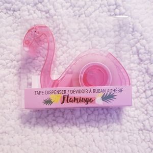 🦩Flamingo Tape Dispenser. Clear Tape Included.NWT